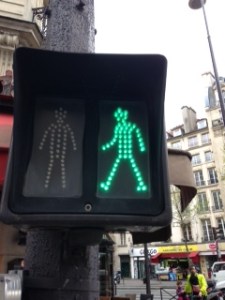 Paris Walking guy