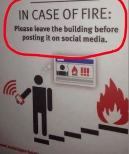 leave building before posting